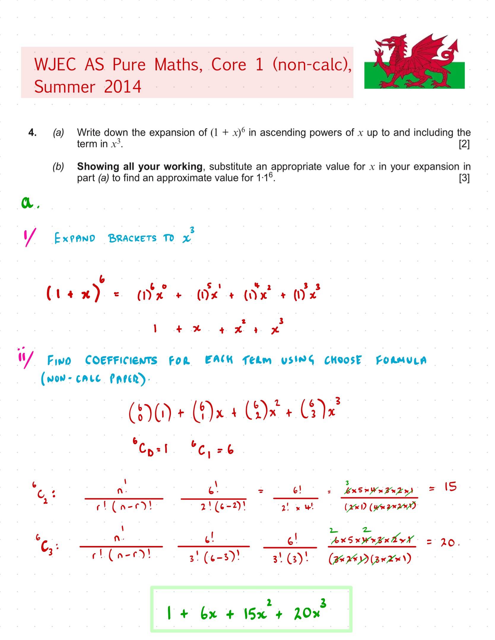 Binomial expansion