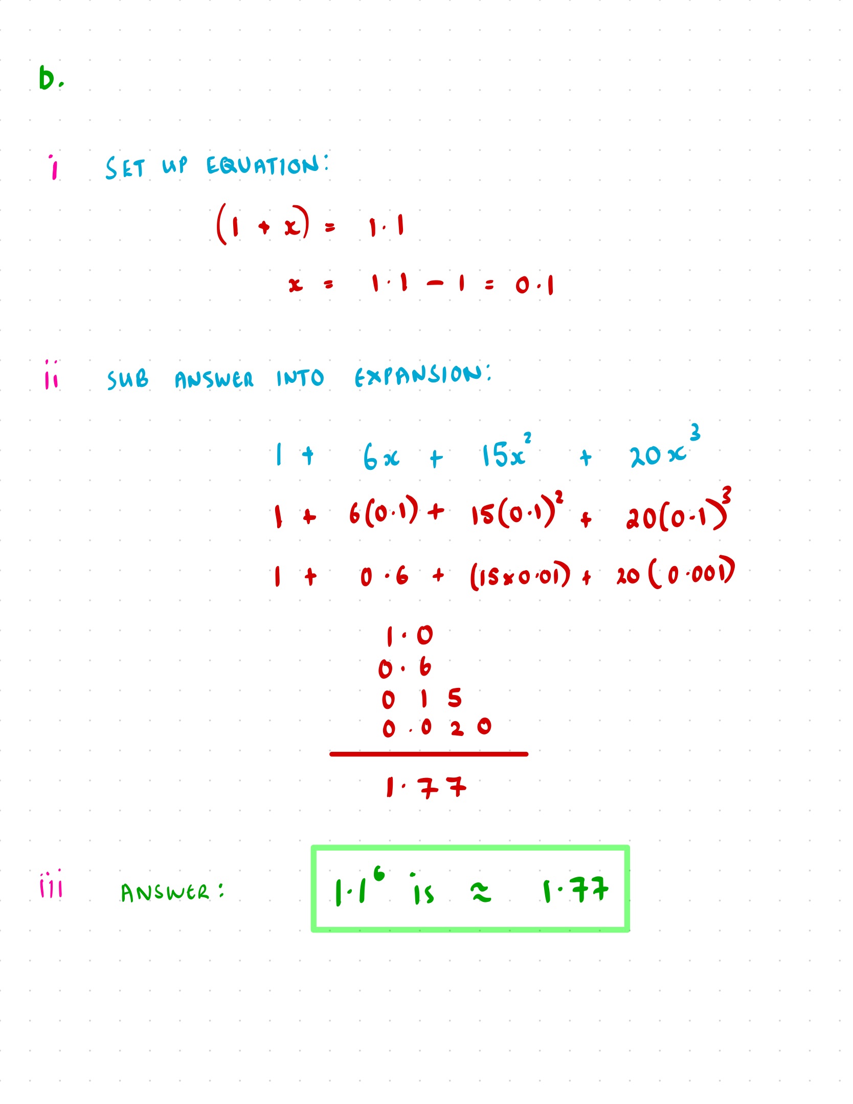 Binomial Expansion